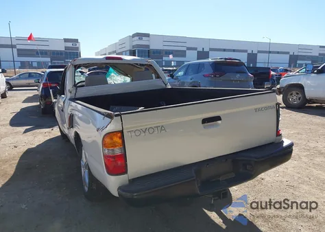 2002 Toyota Tacoma из США, поврежденный, VIN 5TENL42N02Z113253